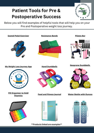 Patient Tools Pre and Postoperative